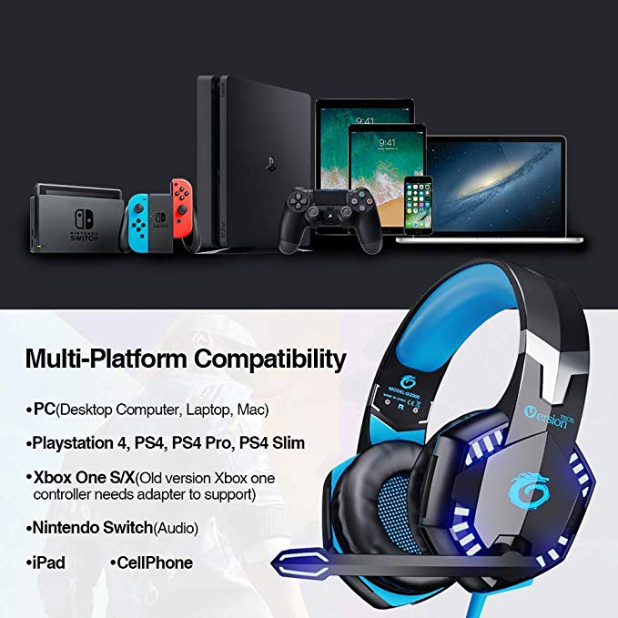 Screenshot 2020 03 12 Amazon com VersionTECH G2000 Pro Gaming Headset PS4 Xbox One Wired Headphones with 3D Surround Sound...1 - Revendor Home
